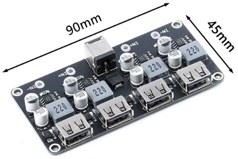 Schematic - DFRobot DRF08x Fast Charge Buck Modules